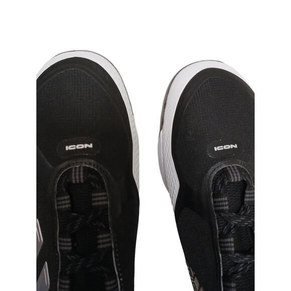 Adidas Icon 7 Baseball Cleats Mens Sz 13 Black 3 Stripes Boost Metal BRAND NEW! - Picture 10 of 16